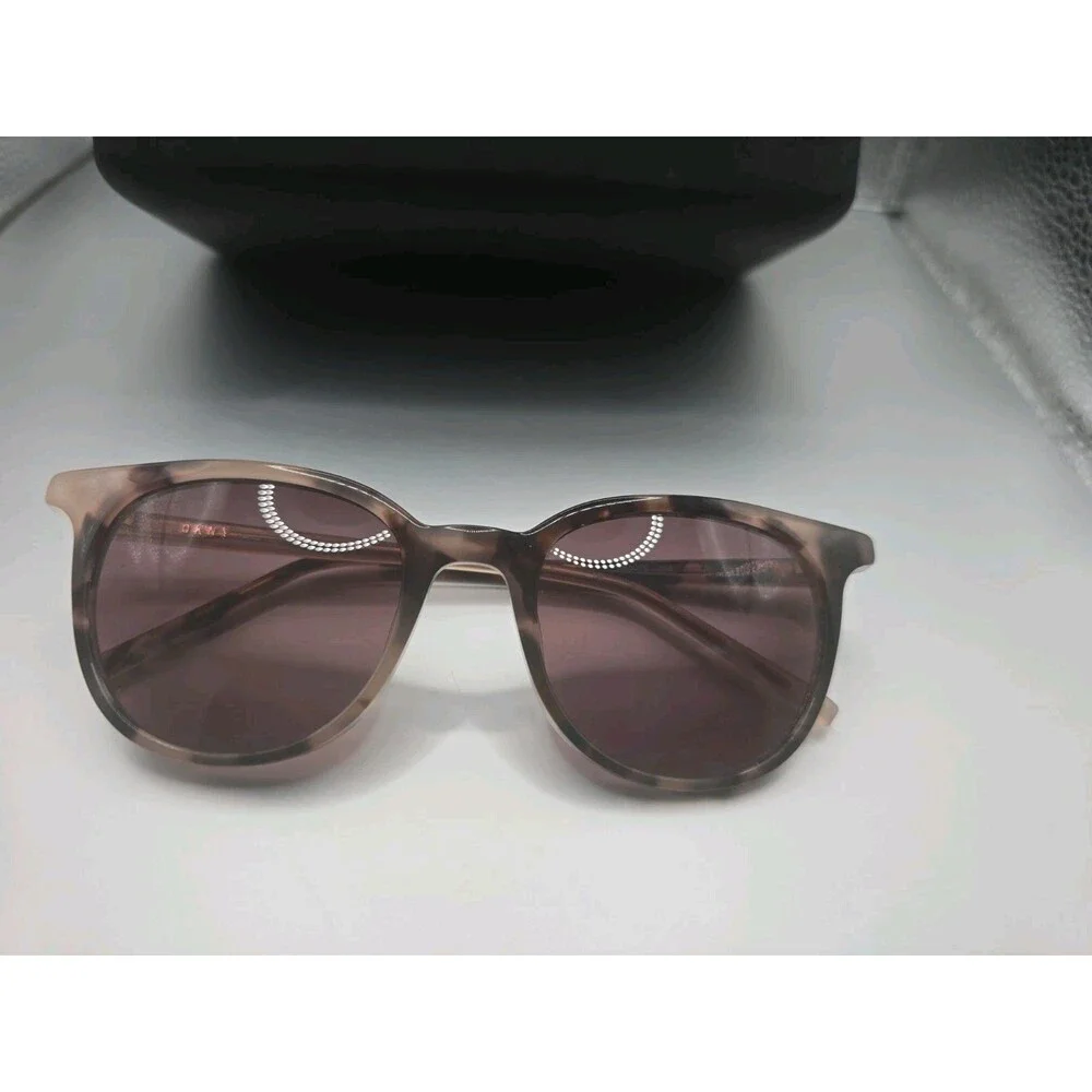 DKNY DK507S 265 Nude Pink Tortoise Authentic Darkglasses Eyeglasses In Box 49-20